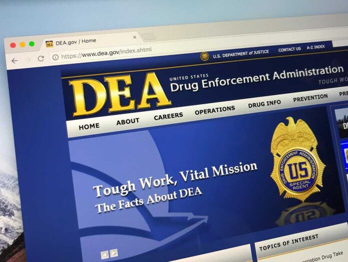 1113944018 featured image DEA website homepage with gold badge and tex