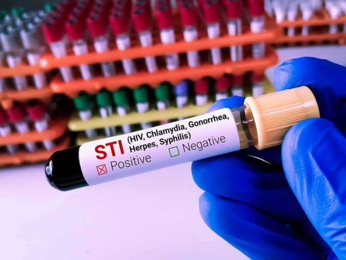 2299196149 featured image Gloved hand holding STI test tube labeled Negative