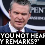 Hegseth Completely SNAPS During Press Conference