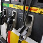 Trump SCRAPS 100-Year Law With Desperate Move Close-up of a fuel pump with diesel and gasoline options