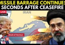 Minutes After Trump Ceasefire—Iran Launches Attack