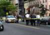 Train Station Terror ATTACK – Shocking Stabbing Spree! Police gathered at an urban crime scene.