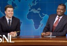 Weekend Update: Colin Jost and Michael Che Swap Jokes for Season 51 Finale - SNL
