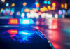 NBA Star ARRESTED at 3am For THIS! Police car with flashing lights at night.