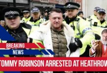 Police Detain Conservative Activist Under ‘Terrorism’ Laws at Airport! Tommy Robinson arrested at heathrow