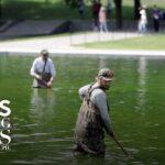 Reflecting Pool turns green after millions poured into renovations