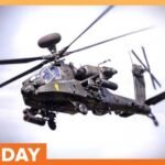 US Army Apache Helicopter Crashes Near Strait of Hormuz