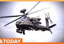 US Army Apache Helicopter Crashes Near Strait of Hormuz