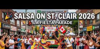 【4K】🔥 TORONTO SALSA ON ST. CLAIR 2026 🇨🇦 | La Fiesta Parade, Latin Street Festival (July 2026)