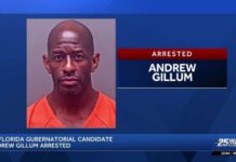Ex-Florida gubernatorial candidate Andrew Gillum arrested for drug possession in Alabama