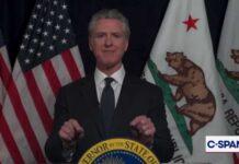 California Governor Gavin Newsom says Department of Justice Investigating Him