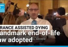 France Legalizes Docor-Led-Deaths France's parliament adopts assisted dying law • FRANCE 24 English