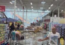 Roof collapses at BJ's Wholesale Club in NJ