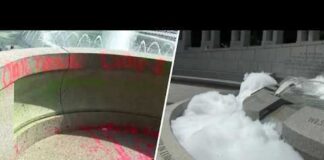 World War II Memorial vandalized, fountain full of bubbles | NBC4 Washington