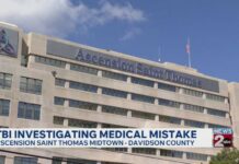 TBI investigating medical mistake at Nashville hospital