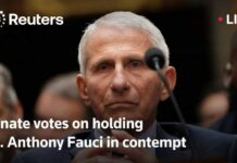 LIVE: Senate votes on holding Dr. Fauci in contempt