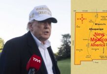 Trump Targets Renaming ENTIRE State President suggests idea to rename New Mexico to 'New America'