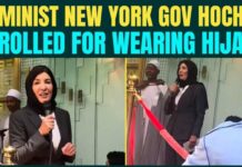 Governor Does The Unforgivable Ahead of 9/11 Anniversary 'Feminist In Hijab': NY Gov. Kathy Hochul Wears Hijab At Islamic Center, MAGA Erupts In Outrage