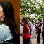 Person arrested for juror intimidation outside Clancy courtroom