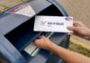 USPS Worker ARRESTED – Ballots Tossed In Church Dumpster Person mailing a ballot into a blue street mailbox