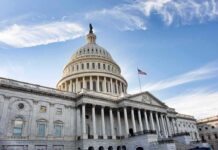 Sexting Bombshell Roils Congressional Race United States Capitol building under a blue sky